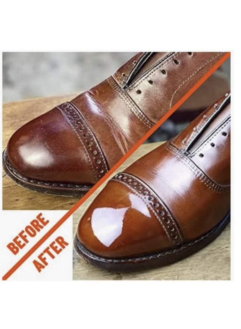 Silver Express Instant Shine Sponge for Shoes Bags and Boots Large Size 6ml Clear - Image 3