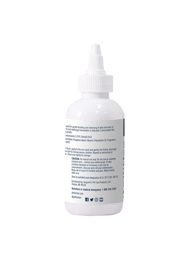 PetArmor PetArmor Ear Rinse for Dogs & Cats, 4 oz, Cleans Dirt, Yeast, Wax, and Bacteria from Pet's Ears, Easy to Squeeze Bottle  - Image 3
