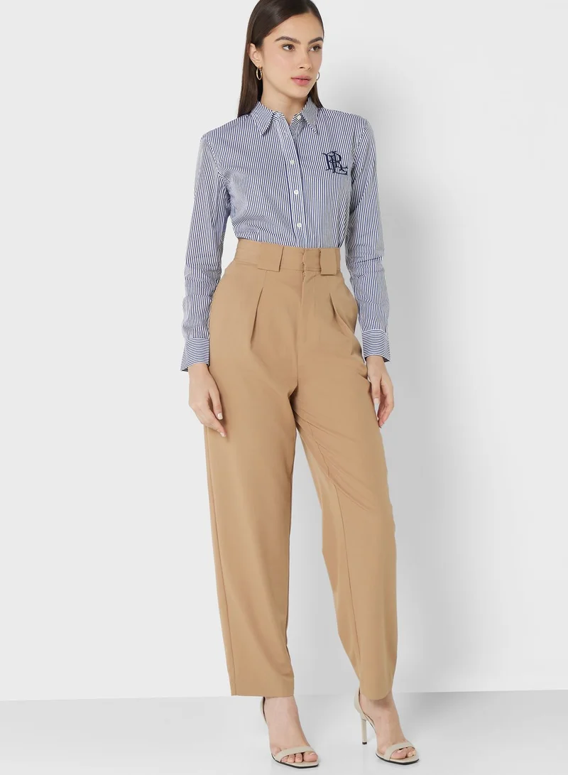 Lauren Ralph Lauren Logo Button Down Shirt