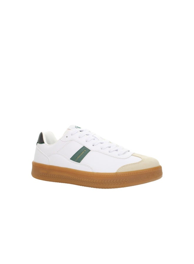 Lumberjack Fofana Men’s Off-White Sneakers – Stylish Casual Lace-Up Shoes with Gum Rubber Sole, Comfortable Everyday Fashion Sneakers for Men - Image 2