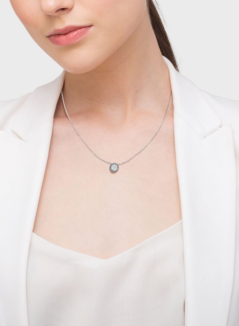 تومي هيلفيغر قلادة كريستال من الفولاذ المقاوم للصدأ - Image 2