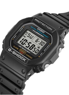 CASIO G-shock Digital Black Resin Band Strap Men's Watch DW-5600UE-1DR  - Image 2