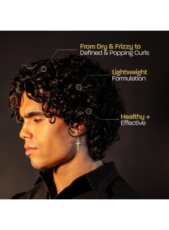 استنادا الي بلسم الشعر BASED BODYWORKS الذي لا يغسل، تحكم فوري في التجاعيد، يرطب ويغذي الشعر، بلسم احترافي للرجال، شعر صحي خالٍ من التجاعيد في دقائق (6.8 أونصة عبوة من 1) - Image 4