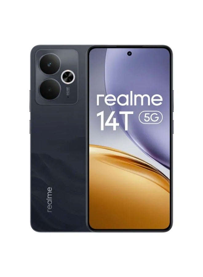 ريل مي ريلمي 14T ثنائي الشريحة أسود أوبسيديان 8 جيجابايت رام 256 جيجابايت 5G - نسخة الشرق الأوسط - Image 1