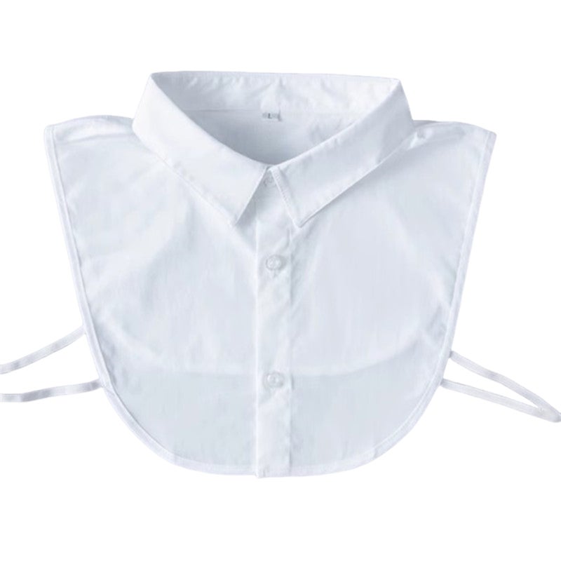 Fake collar, dress collar, shirt collar/white (square collar) - Image 1