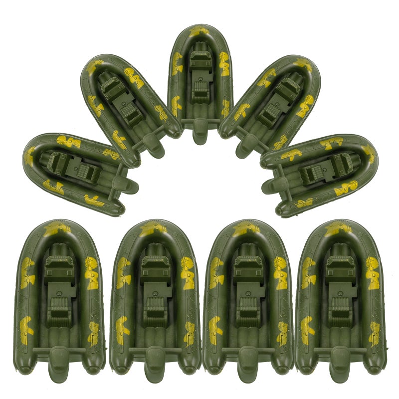10pcs Small Boat Models Simulated Boat Toys Kids Boat Decor Simulation Boat Toys Desktop Boat Models Mini Landscaping Boat Models - Image 1