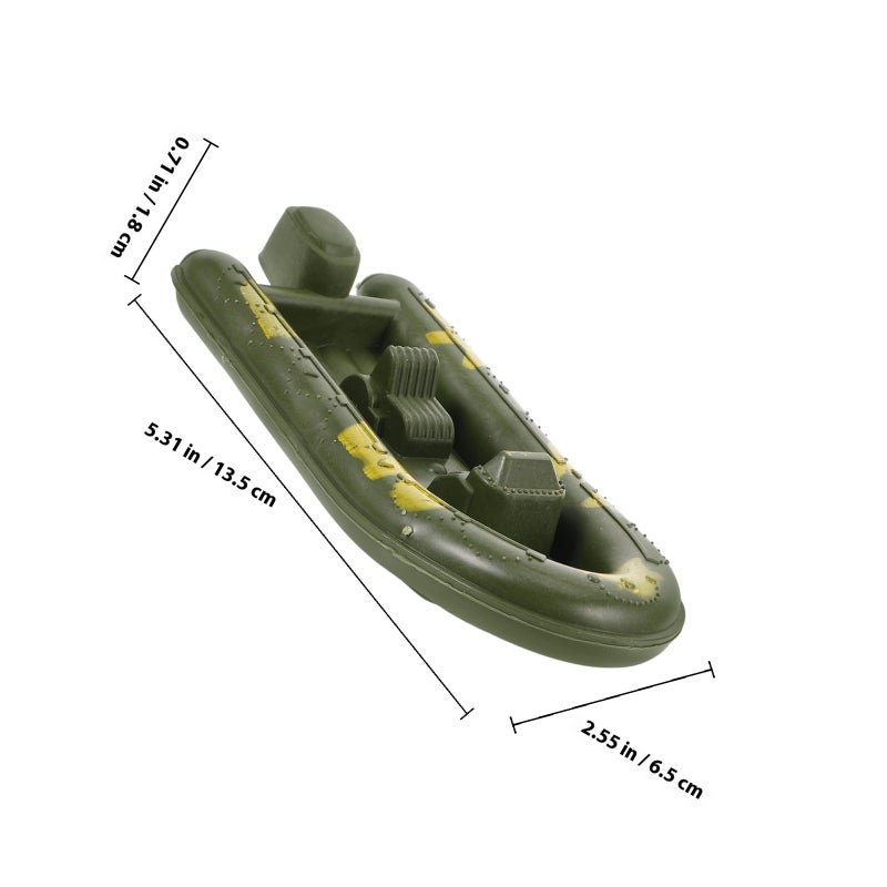 10pcs Small Boat Models Simulated Boat Toys Kids Boat Decor Simulation Boat Toys Desktop Boat Models Mini Landscaping Boat Models - Image 2