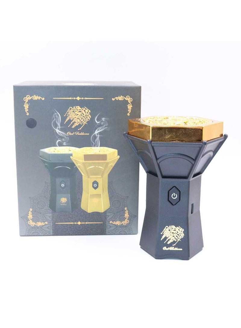 Electric Oud Incense Burner & Aroma Diffuser – Bakhoor Fragrance Maker - Image 5