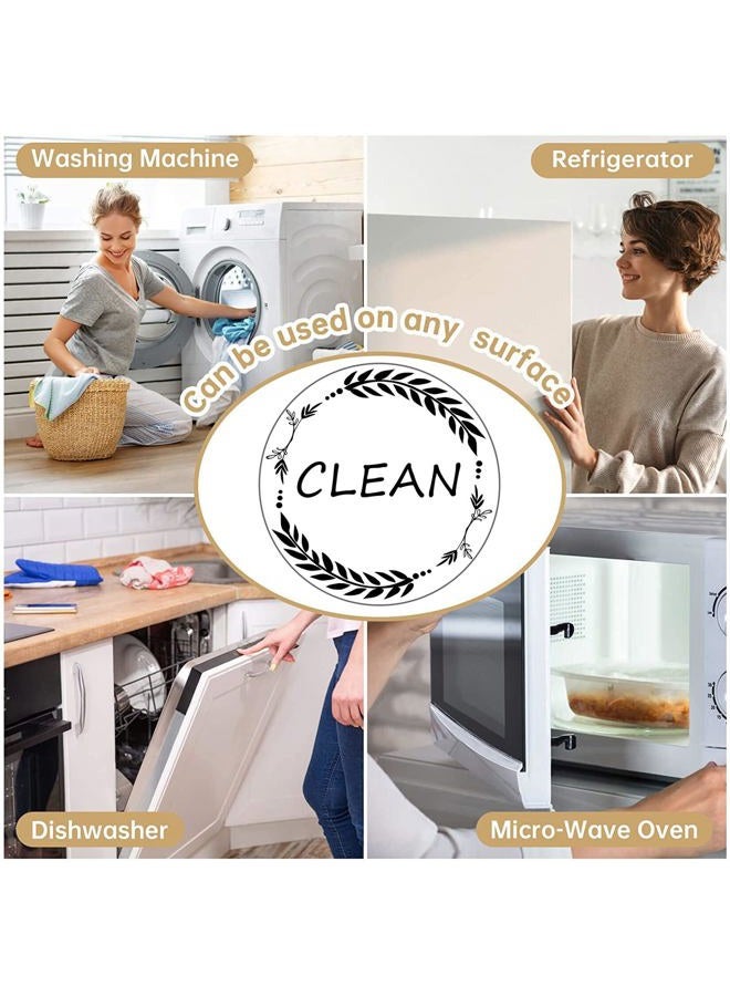 DBlosp Clean and Dirty Magnet，Dishwasher Magnet Clean Dirty Sign Indicator，Reversible Dish Washer Sign, Double Sided Strong Kitchen Flip Indicator，Apartment Must Haves Kitchen Necessities - Image 3