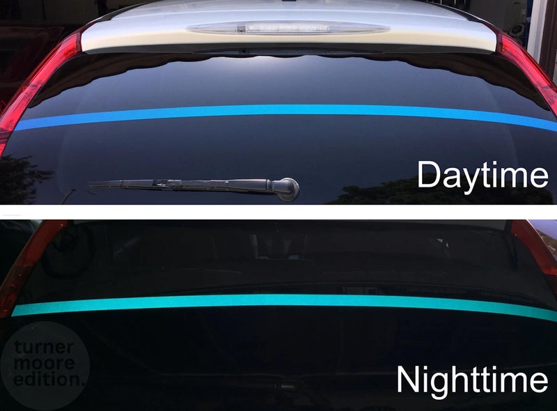 Turner Moore Edition Blue Reflective Vinyl Permanent Adhesive, 12x12 Sheets Reflective Vinyl for Cricut, Cars, Bikes, Decals, Stickers, Signs, Helmets, Mailbox, Numbers, Reflective Tape (3-Pack) - Image 5