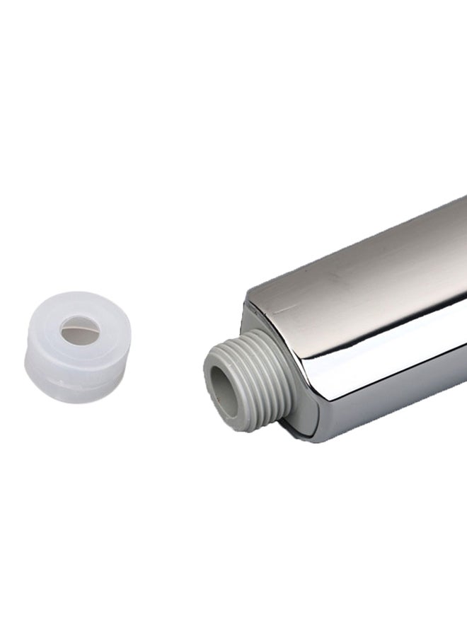 High Pressure Handheld Shower Head Silver 22x8centimeter - Image 4