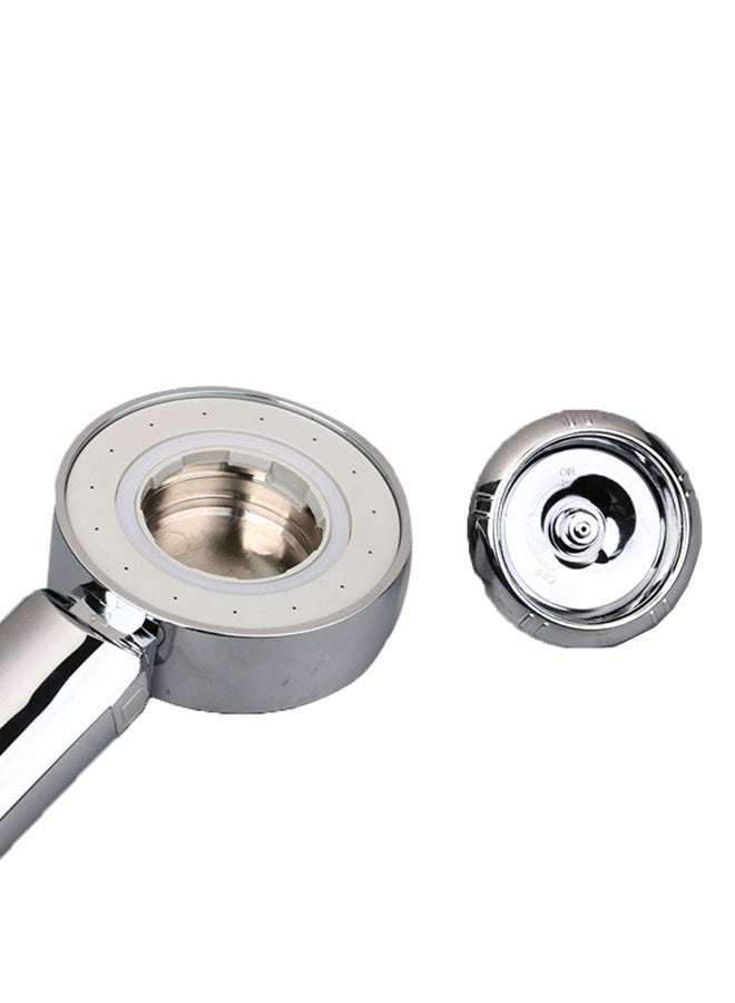 High Pressure Handheld Shower Head Silver 22x8centimeter - Image 5