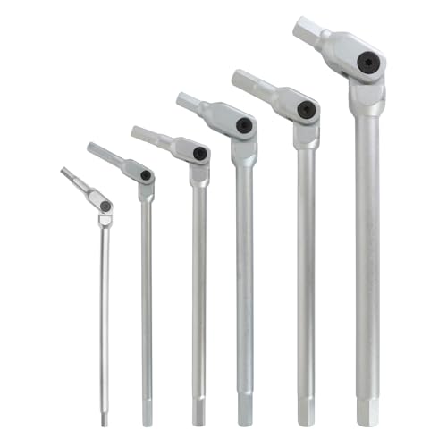 Bondhus K10 HEXPRO Pivot Head Wrench SetIncl Sizes 3 4 5 6 8 10mm 6PC