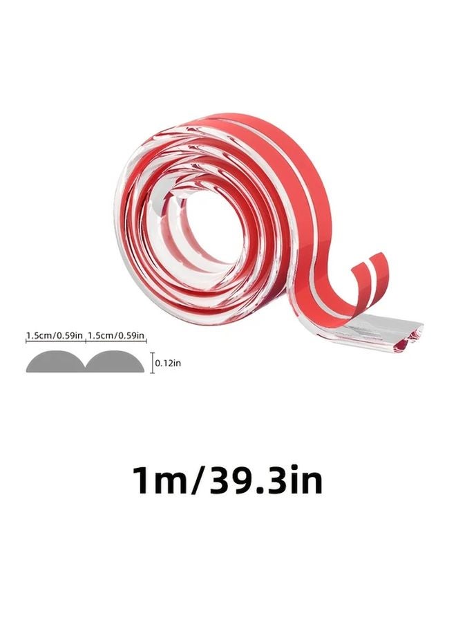 10x10mm Self Adhesive Safety Edge Protector 1181in Transparent Non Slip Shockproof Furniture Guard - Image 3