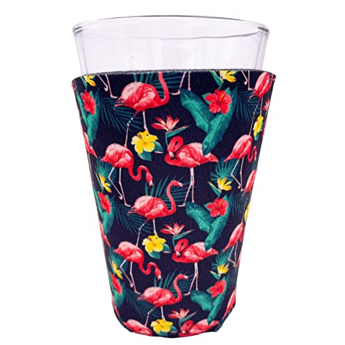 Coolie Junction Flamingo Pattern Pint Glass Coolie (1) - Image 5