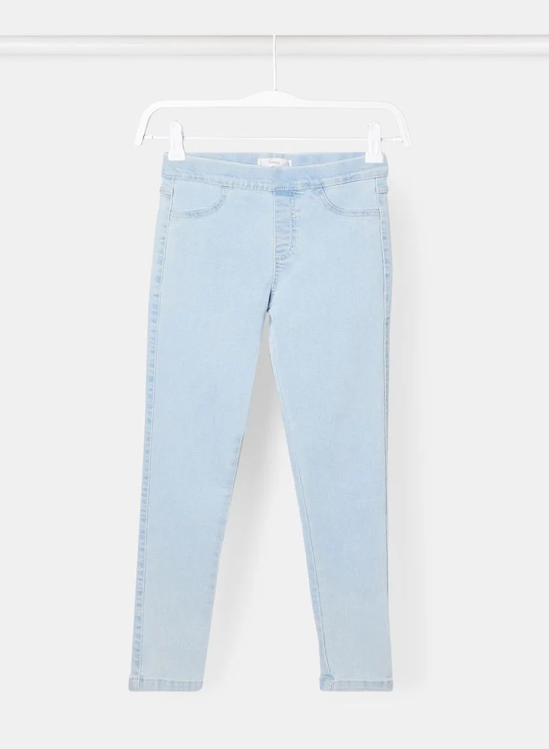 MANGO Kids High Waist Jeggings