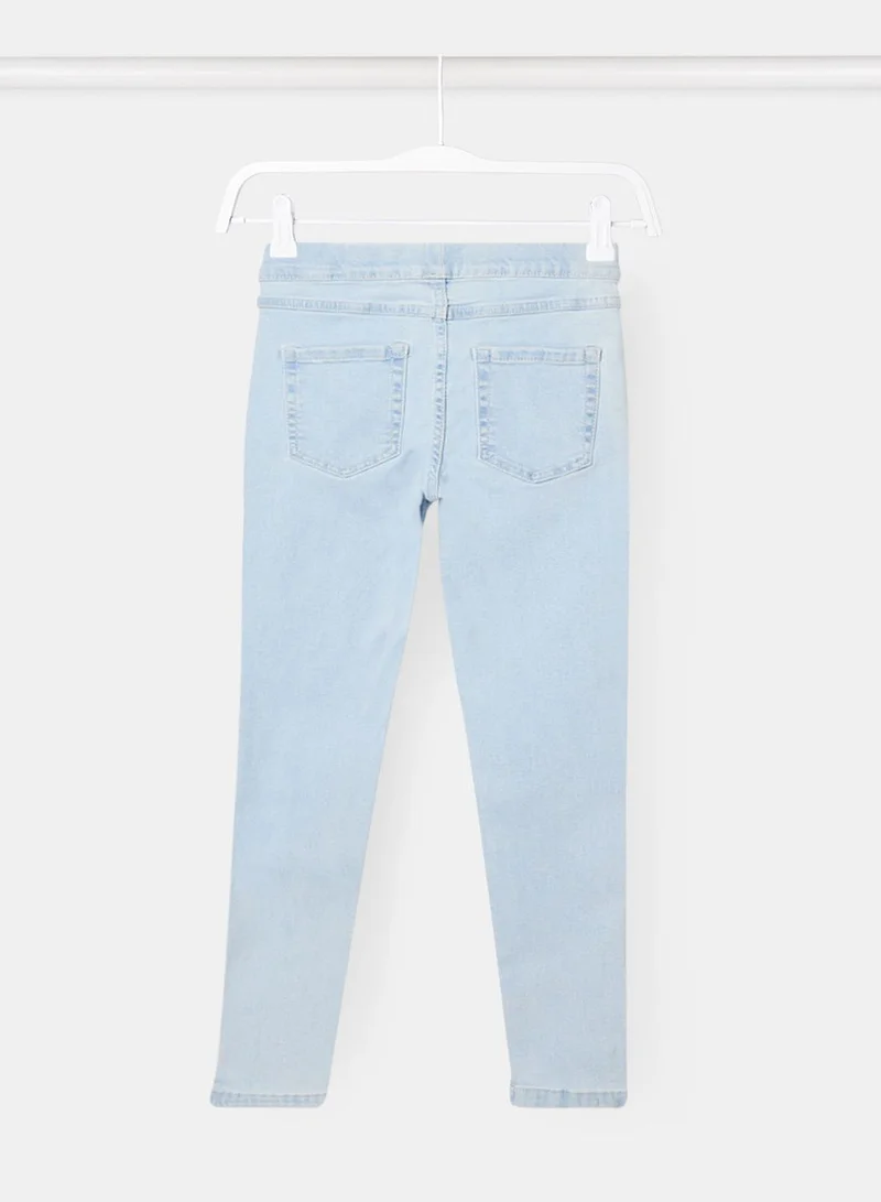MANGO Kids High Waist Jeggings