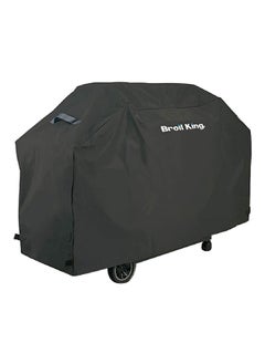 Broil King Hook and Loop Closure Weather-Resistant Polyester Grill Cover Black 51 Inch  - Image 1