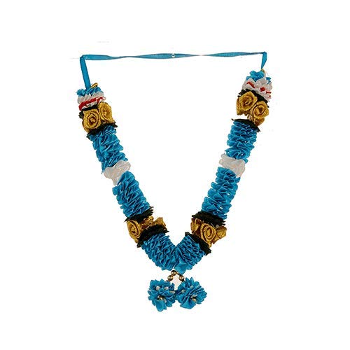 Pray Everyday Artificial Mala set of 7 Artificial Mala for Temple Everyday Mala for Temple Garland for Temple Artificial Garland 7 mala for 7 days - Image 1