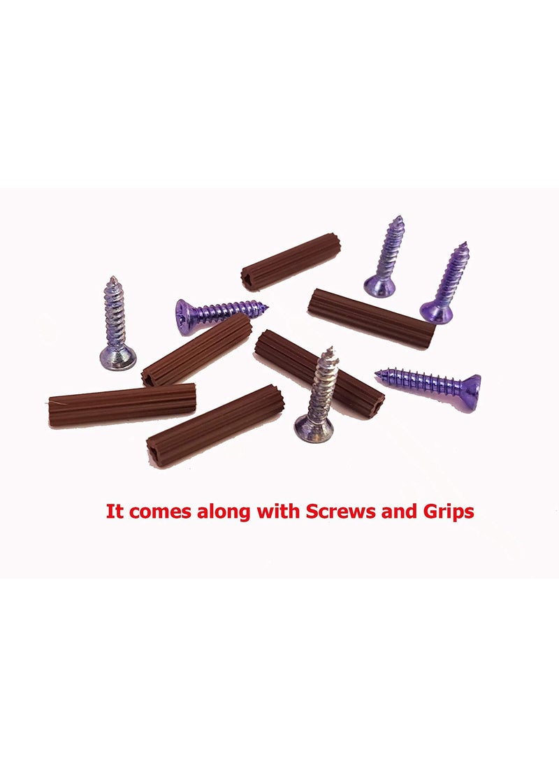 A TO Z A to Z Single Hook Khiti Solid Stainless Steel Pack of 5  - Image 3