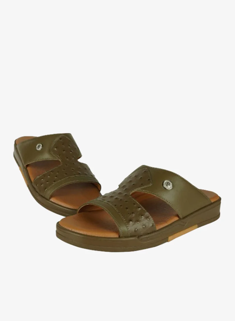 Barjeel Uno green 008-3272 Barjeel Uno Mens Elegant Sandals VTKB-03 for Men | Best Price UAE