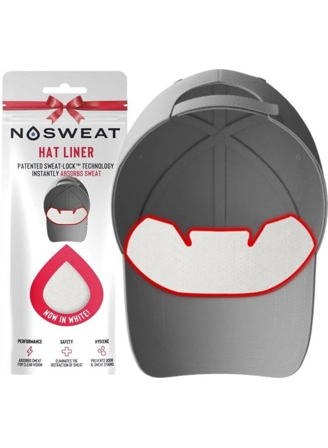 No Sweat Golf Hat Sweat Liner – Made in The USA - Prevents Stains & Odor - Patented Technology 3 | 6 | 12 | 25 | 50 Pack, 03-pack, L - Image 5