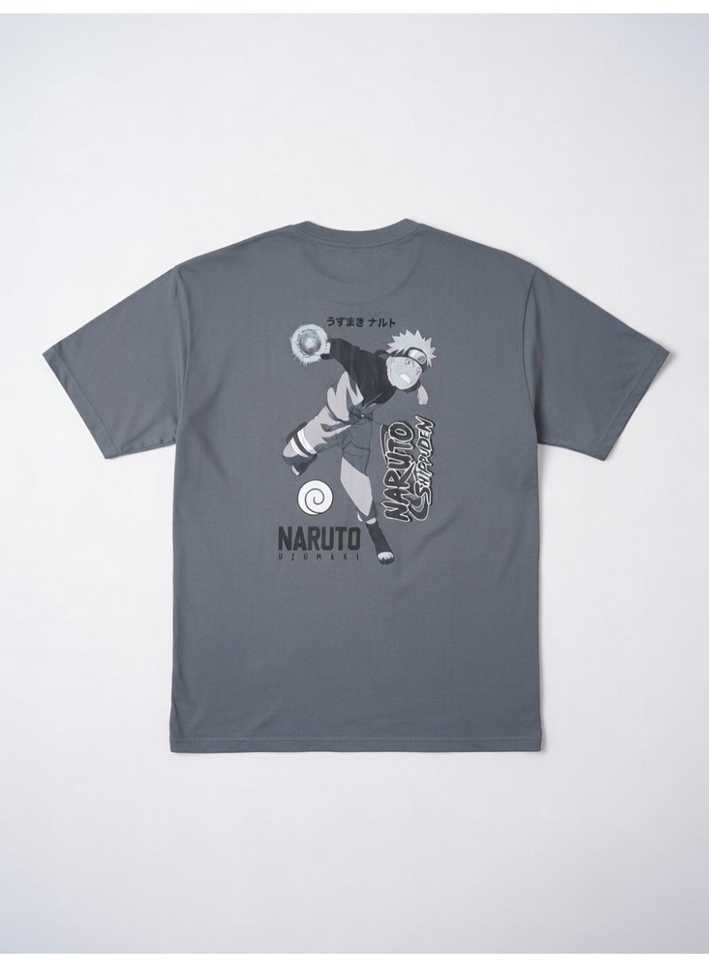ناروتو تيشيرت رجالي واسع بكتفين منسدلين - Image 2