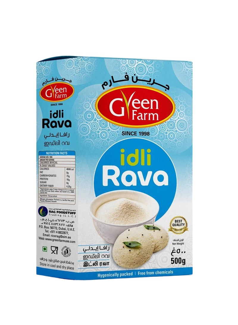 Green Farm Idly Rava 500g - Image 1