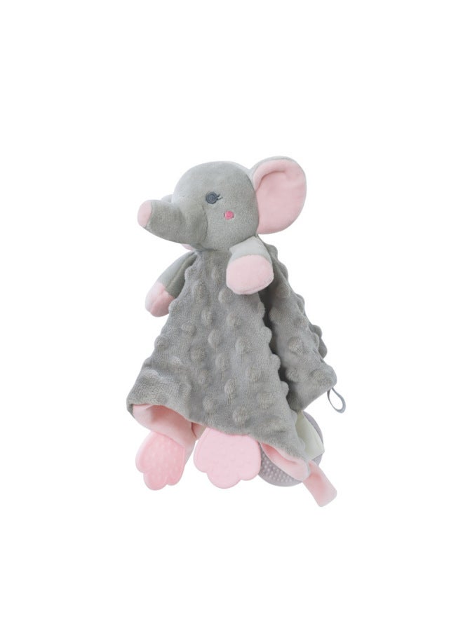 BBSKY Baby Cute Cartoon Animal Soothing Towel Silicone Molar Bite Soothing Towel Early Education Toys-Color:Unicorn-silicone Teether - Image 5