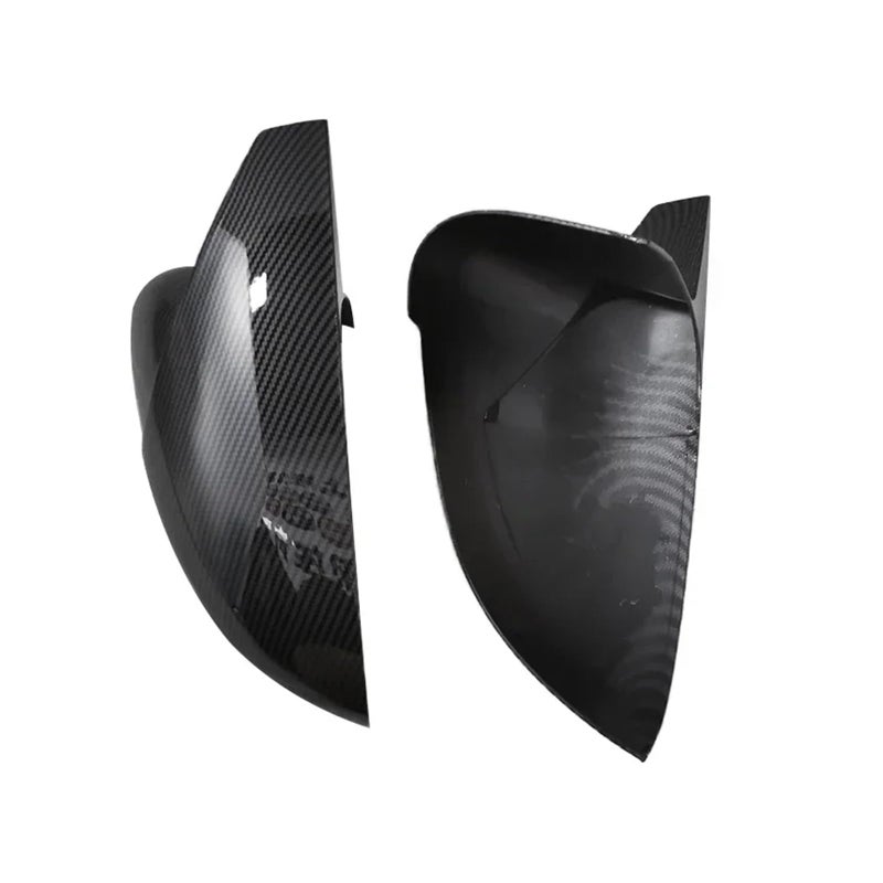 Carbon Fiber Pattern Side Mirror Covers Compatible With Audi A4 A5 B9 2017 2018 2019 - Image 5