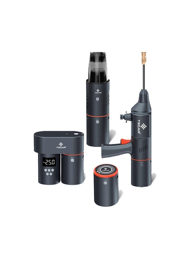 Tecar TE-W01 Auto Smart Kit, car washer, vacuum cleaner for car , tire inflator ,power bank - Image 1