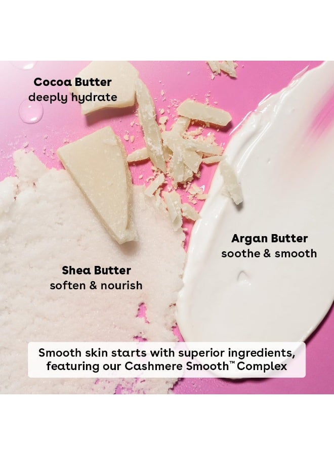 eos Cashmere Shave Oil, Fresh & Cozy, Soothing Moisturizing, Prevents Irritation Razor Burn, Bikini Area-Approved, Body Care, 6 fl oz - Image 3