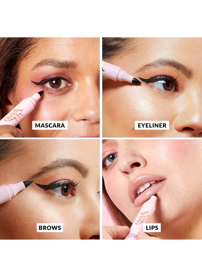 The Quick Flick - The Quick Flick Reusable Quick Fix Makeup Eraser Pen - Instant Travel Size Makeup Remover Pen for Eyeliner, Mascara, Lips, & Brows - Precision Smudge Corrector, Gentle on Skin & Mess-Free - Image 1