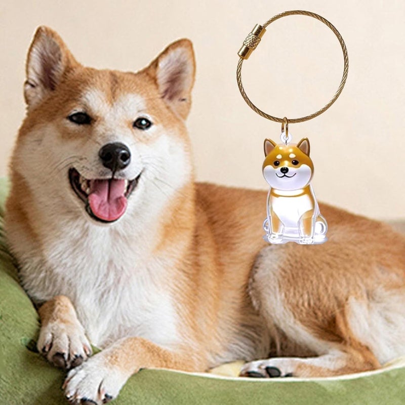 Pet Hair Collector Memorial Keychain Animal Furs Container Case for Dog Cats and Small Easy to Carry and Refills Hair Holders - Image 2