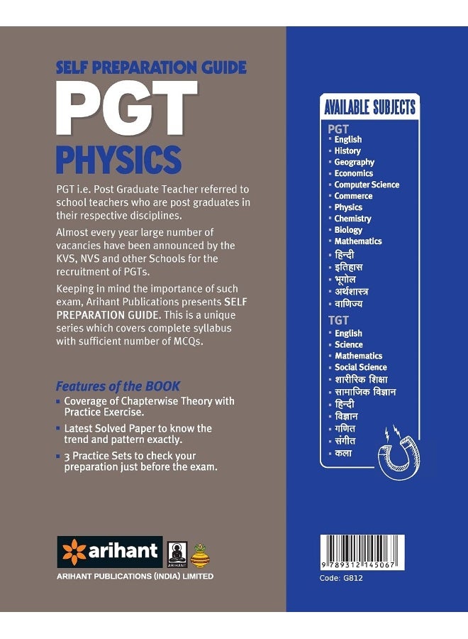Pgt Self Preparation Guide Physics Recruitment Examination - Image 2