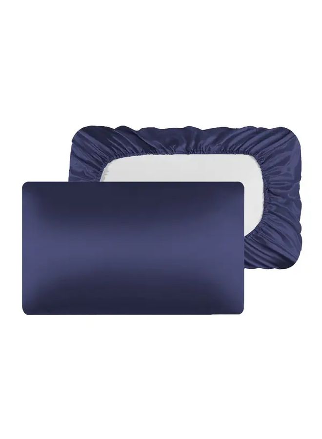 1pc Silvery Grey Queen Size Decorative Pillowcase With Hidden Zipper Pocket Polyester Ruffled Pillow Cover For Bedding And Home Decor - Image 1