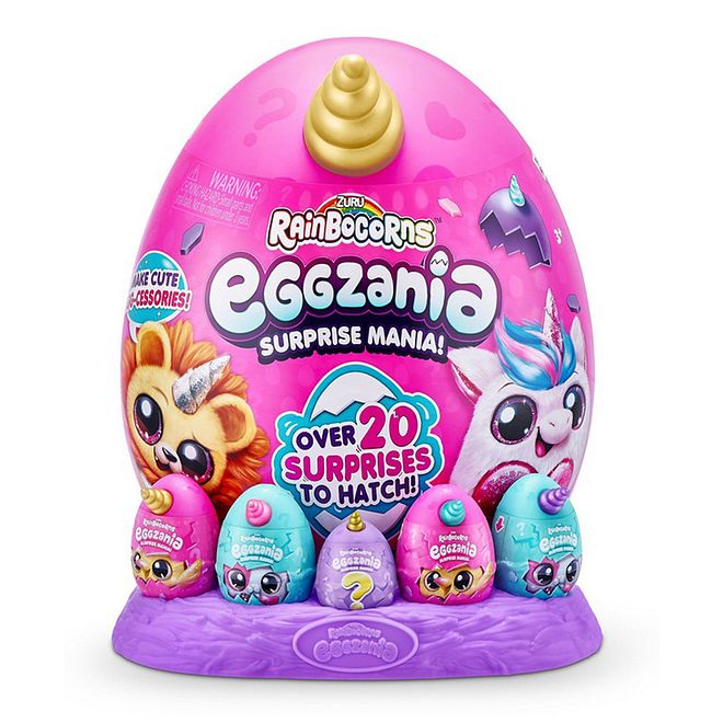 Rainbocorns Eggzania Surprise S1 Collectible Plush - Soft Snuggle Toy, Over 20 Surprises, 6 Characters, Age 3 Years+ - Image 4