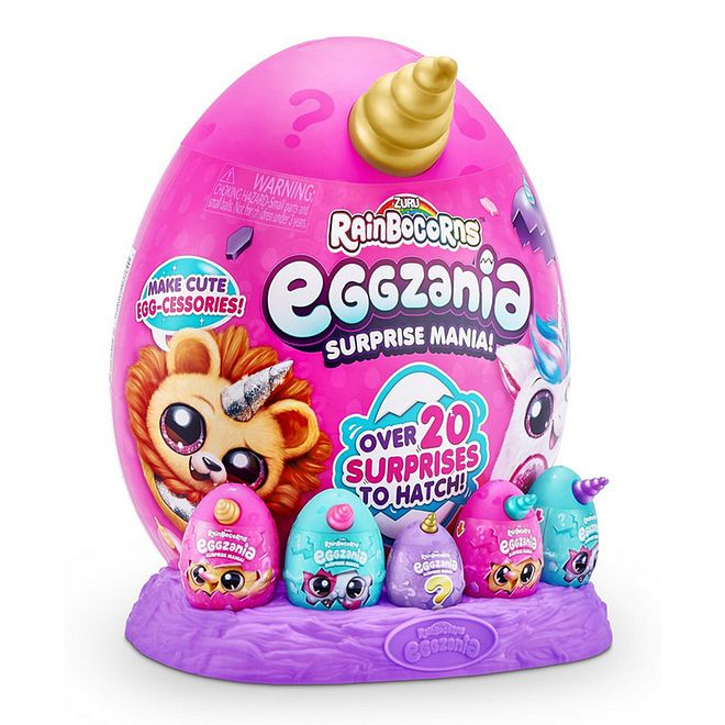 Rainbocorns Eggzania Surprise S1 Collectible Plush - Soft Snuggle Toy, Over 20 Surprises, 6 Characters, Age 3 Years+ - Image 3