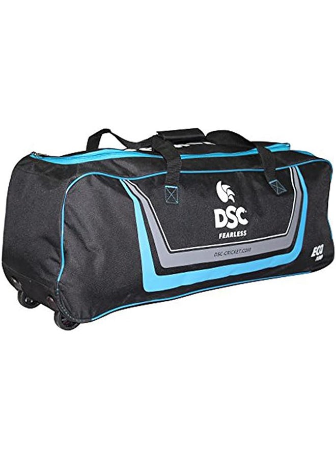DSC Eco 100 Cricket Kit Bag | Size: 34Lx 10.5Wx 12.5H Inches| For All Players | Material: Polyester | Durable & Classy | Anti-Scuff Corner Protection | Additional Zipped Pocket - Image 1