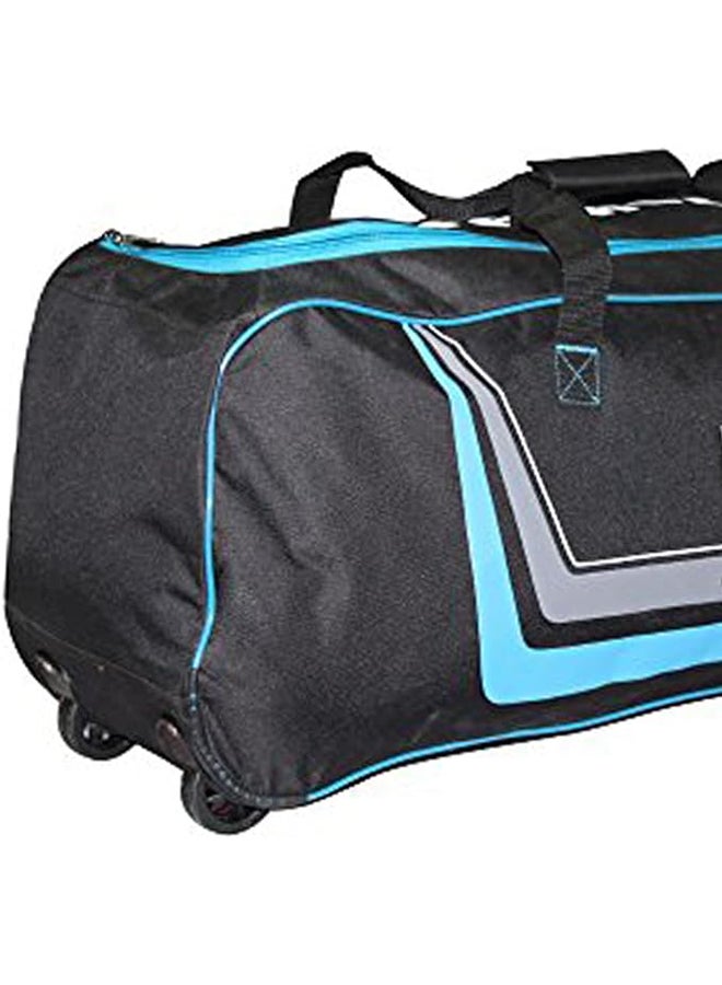DSC Eco 100 Cricket Kit Bag | Size: 34Lx 10.5Wx 12.5H Inches| For All Players | Material: Polyester | Durable & Classy | Anti-Scuff Corner Protection | Additional Zipped Pocket - Image 3
