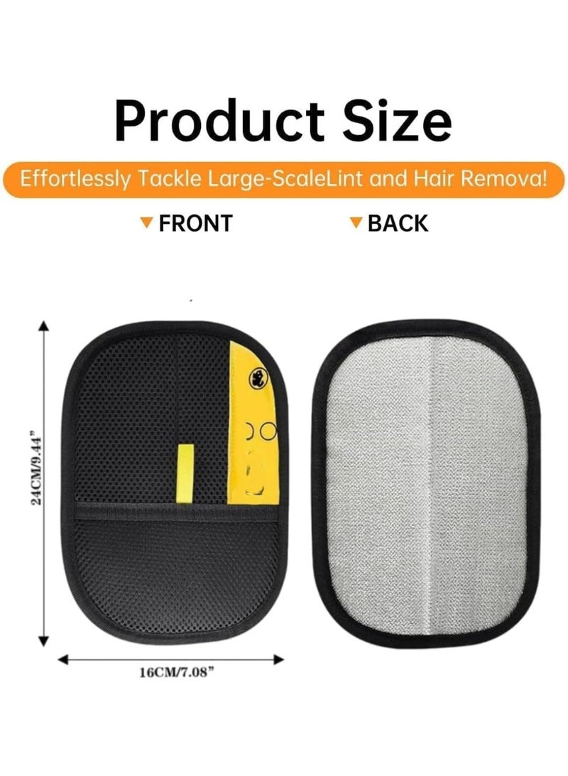 Original Pet Hair Removal Glove – Largest Size in Its Category – Effective Friction Cat & Dog Hair Remover – Washable & Reusable – For Sofa, Carpets, Clothes & Car Seats - Image 5