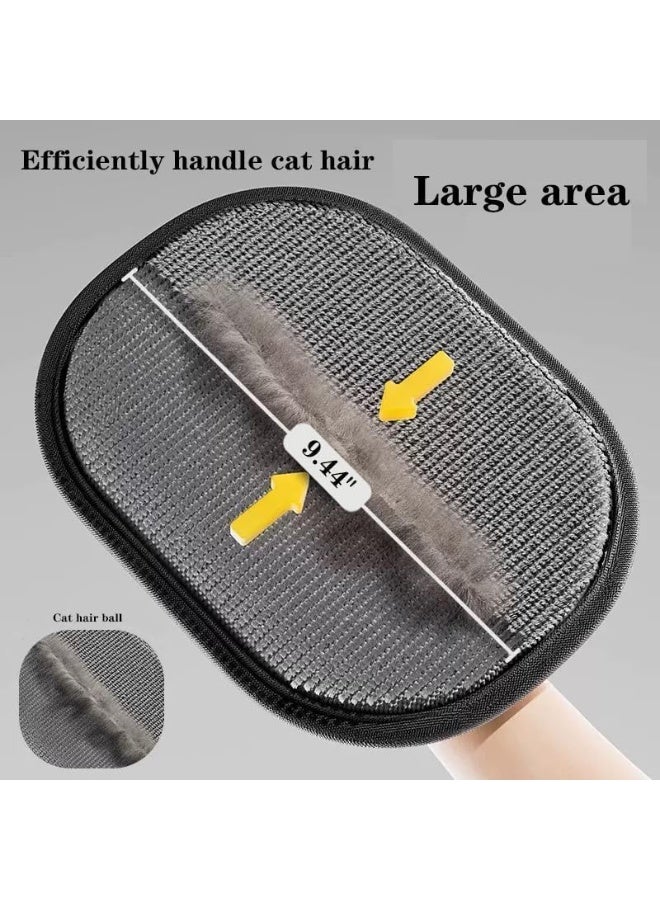 Original Pet Hair Removal Glove – Largest Size in Its Category – Effective Friction Cat & Dog Hair Remover – Washable & Reusable – For Sofa, Carpets, Clothes & Car Seats - Image 4