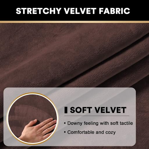 Naman Arts Sofa Foam Cushions with Zip Cover Sofa Gaddi Seat 22x21x4 Back 21x18x4 Density 32 FoamDark Maroon - Image 4