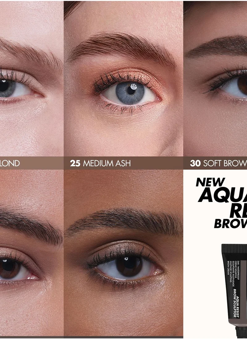 MAKE UP FOR EVER Aqua Resist Brow Sculptor Kit - 50 - Dark Brown, Savings 26%