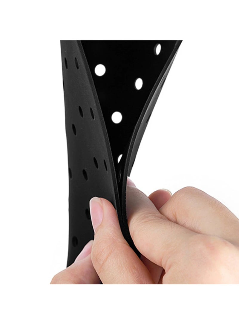 8.5 بوصة السيليكون الهواء المقلية حصيرات اكسسوارات بطانة اكسسوارات الغذاء الهواء المقلية تصفية الزيت السيليكون العزل الحراري حصيرات - Image 3