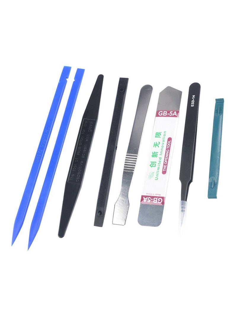 DIY Crafts DIY Crafts CTDIYHI52235 5 in 1 Repair Open ToolsProfessional Safe Opening Pry Tool Repair Kit with NonAbrasive Nylon Spudgers  - Image 2