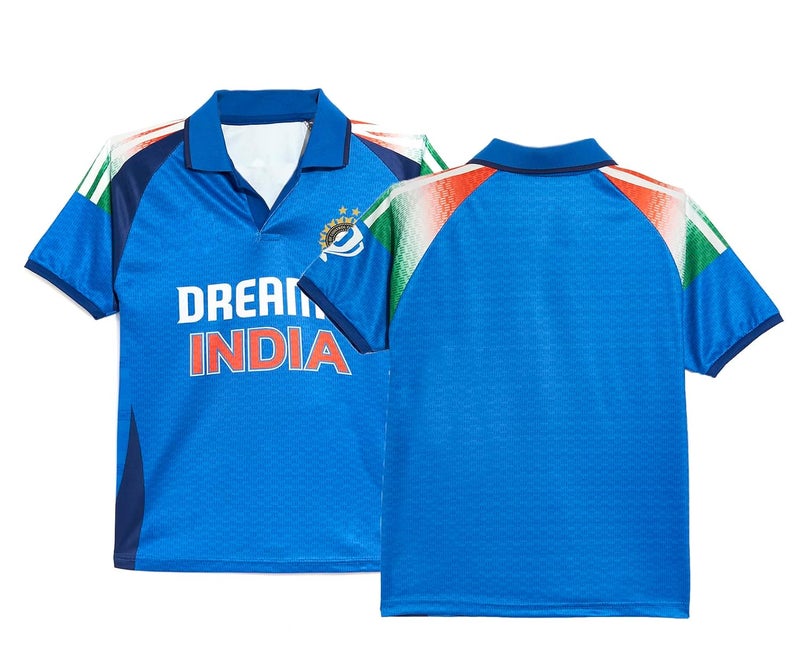 Sportigo قميص فريق الكريكيت الهندي ODI 2025 للأطفال - Image 4