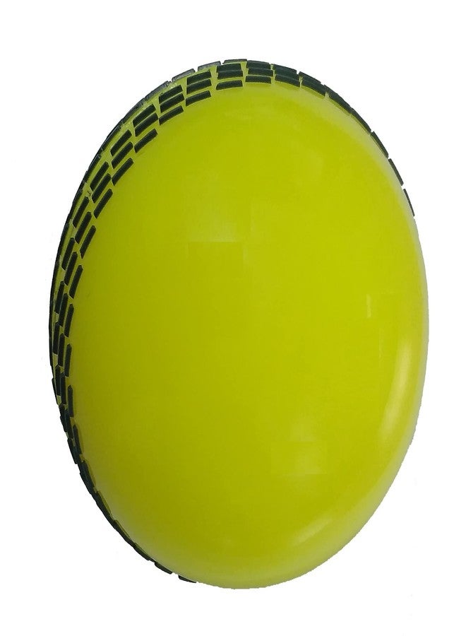 TIMA Synthetic Cricket Ball Poly Hard Cricket Balls - Indoor & Outdoor Training Cricket Ball for Coaching Practice (Yellow Pack of 1) - Image 5