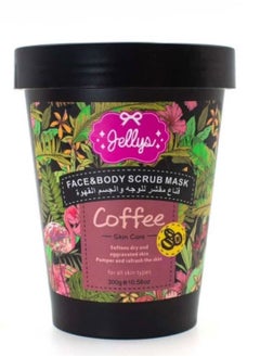 Jellys FACE & BODY SCRUB MASK COFFEE 