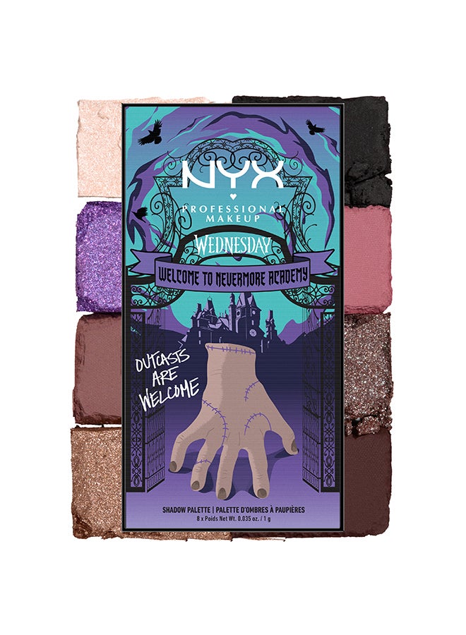 نيكس مكياج المحترفين باليت الآي شادو نيفرمور أكاديمي - Image 1